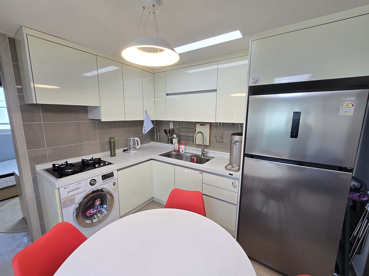 Cuisine de la sharehouse à Hongdae (sortie 3)