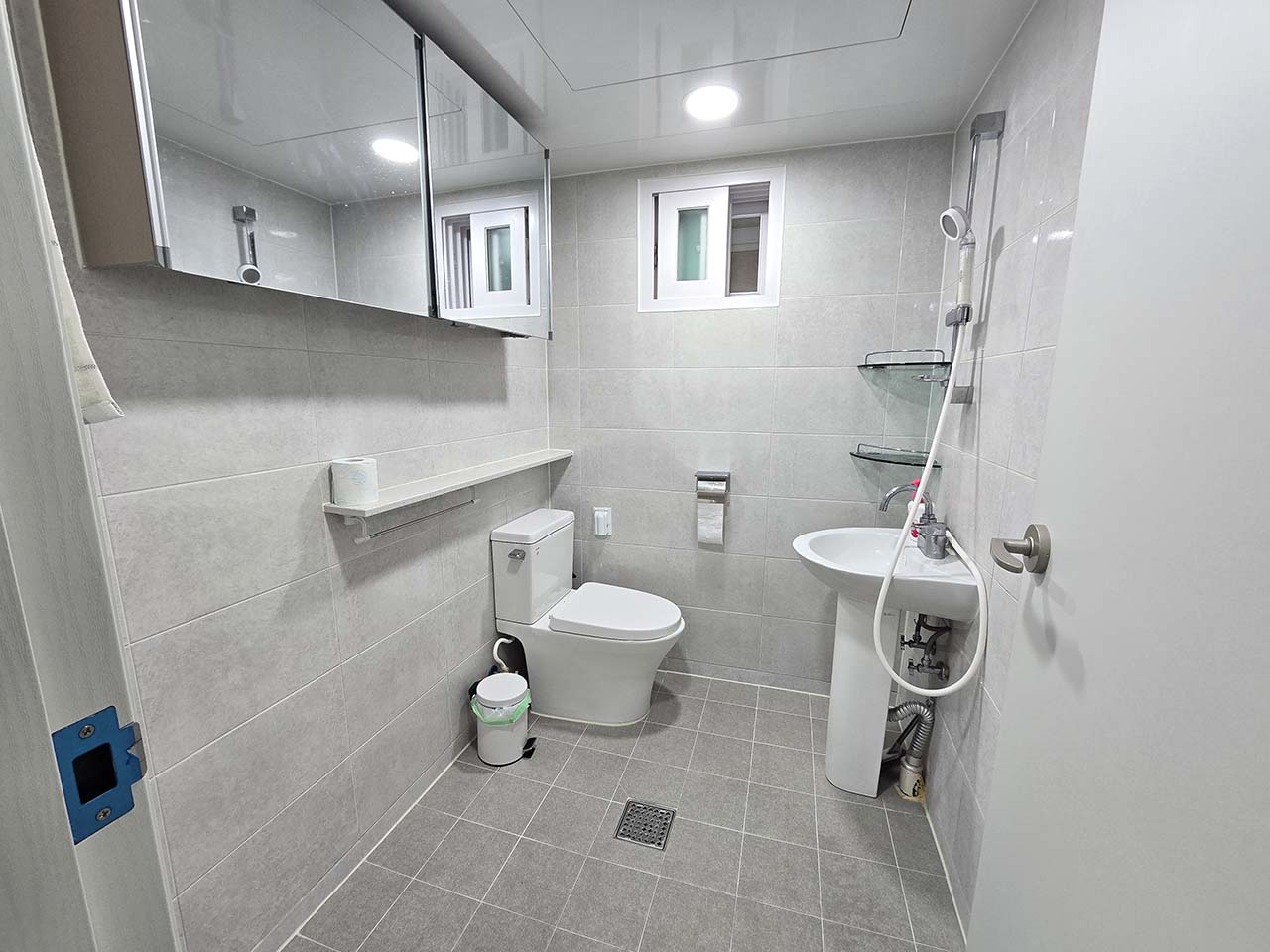 Salle de bain de la sharehouse de Mangwon