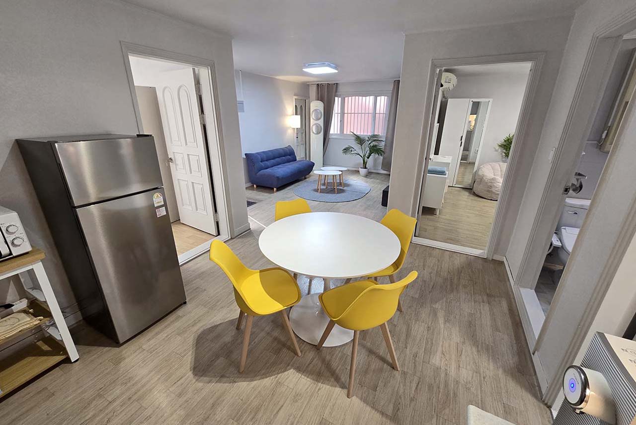 Logements sharehouse et colocations tout équipés à Séoul